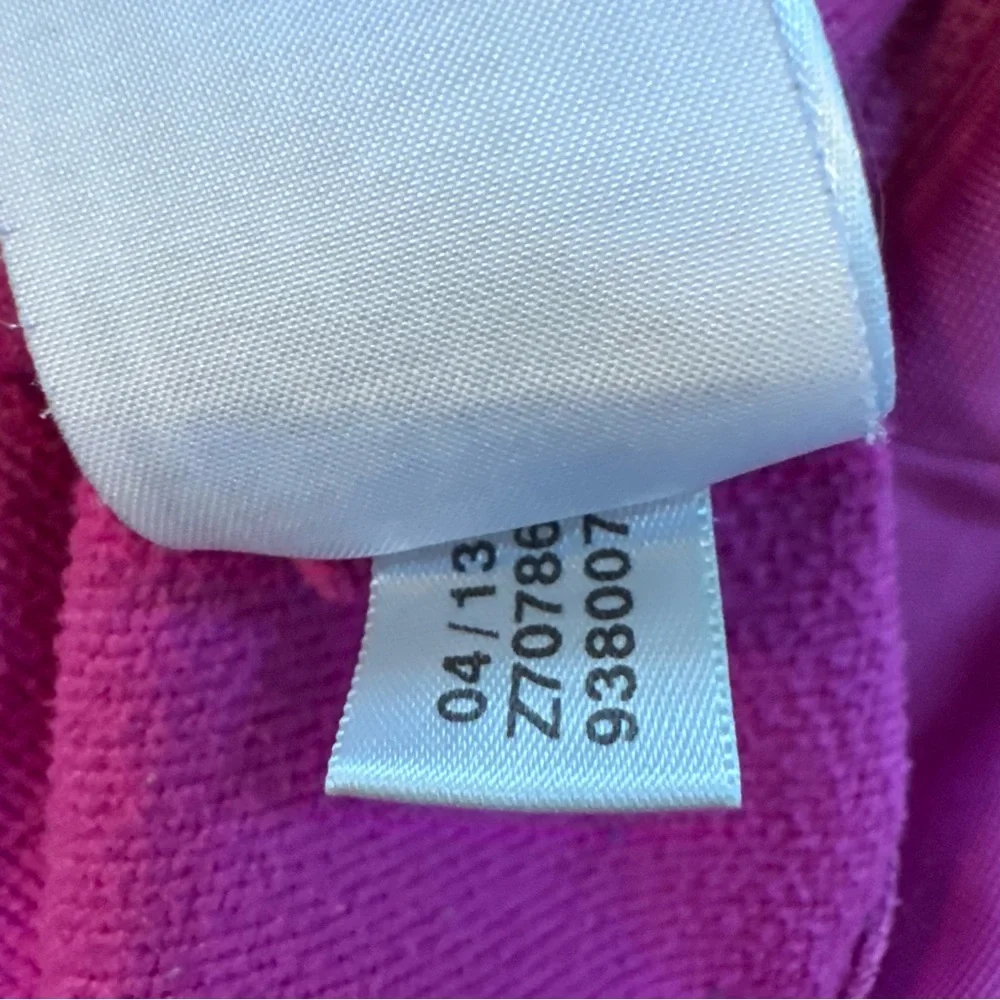 Adidas Men’s Golf Climalite 1/4 Zip Long Sleeve Pullover Athletic Pink Sz Medium